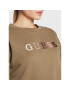 Guess Суитшърт Clara W3RQ05 K9Z22 Бежов Relaxed Fit - Pepit.bg