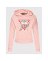 Guess Суитшърт Icon W1BQ09 K68I1 Розов Boxy Fit - Pepit.bg