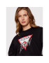 Guess Суитшърт Icon W2YQ01 KB681 Черен Regular Fit - Pepit.bg