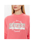 Guess Суитшърт Logo W3GQ07 KBK32 Розов Relaxed Fit - Pepit.bg