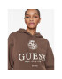 Guess Суитшърт V3BQ03 K9Z21 Кафяв Regular Fit - Pepit.bg