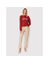 Guess Суитшърт W2BQ09 K9Z21 Бордо Regular Fit - Pepit.bg