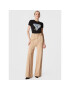 Guess Текстилни панталони W3RB18 KBJP2 Бежов Regular Fit - Pepit.bg