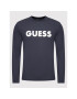 Guess Тениска с дълъг ръкав M2YI43 J1311 Тъмносин Slim Fit - Pepit.bg