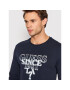 Guess Тениска с дълъг ръкав M2YI45 J1311 Тъмносин Slim Fit - Pepit.bg