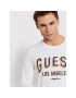 Guess Тениска с дълъг ръкав Singboard M2RI28 J1311 Бял Slim Fit - Pepit.bg