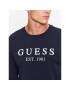 Guess Тениска с дълъг ръкав U3BI11 K6YW0 Тъмносин Regular Fit - Pepit.bg