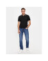 Guess Тениска с яка и копчета Lyle M4RP60 K7O64 Черен Slim Fit - Pepit.bg