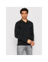 Guess Тениска с яка и копчета M1BP36 J1311 Черен Extra Slim Fit - Pepit.bg