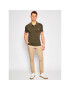 Guess Тениска с яка и копчета M1RP66 J1311 Зелен Extra Slim Fit - Pepit.bg