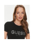 Guess Тишърт Bold W4RI29 J1314 Черен Slim Fit - Pepit.bg