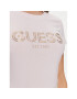 Guess Тишърт Bold W4RI29 J1314 Розов Slim Fit - Pepit.bg