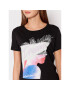 Guess Тишърт Cassandre W1YI0F K46D1 Черен Regular Fit - Pepit.bg