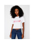 Guess Тишърт Crop Tee O0BA99 K5M20 Бял Regular Fit - Pepit.bg