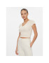 Guess Тишърт Edie V4RP10 K8RT2 Бежов Regular Fit - Pepit.bg