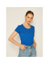 Guess Тишърт Emma W0YI0F J1300 Тъмносин Regular Fit - Pepit.bg