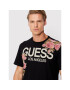 Guess Тишърт Floral Logo M2BI75 K9RM3 Черен Regular Fit - Pepit.bg