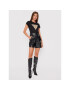 Guess Тишърт Ghost Leopard Logo W1BI52 KA0Q0 Черен Regular Fit - Pepit.bg