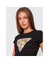 Guess Тишърт Ghost Leopard Logo W1BI52 KA0Q0 Черен Regular Fit - Pepit.bg