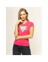 Guess Тишърт Icon W01I20 J1300 Розов Regular Fit - Pepit.bg