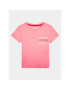 Guess Тишърт J3YI37 K8HM4 Розов Boxy Fit - Pepit.bg