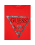 Guess Тишърт J81I15 J1311 Червен Cropped Fit - Pepit.bg