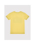 Guess Тишърт L2RI21 K8HM0 Жълт Regular Fit - Pepit.bg