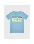 Guess Тишърт L3RI04 K8HM0 Син Regular Fit - Pepit.bg