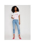 Guess Тишърт Leona W1GI0D K68D2 Бял Regular Fit - Pepit.bg