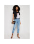 Guess Тишърт Leona W1GI0D K68D2 Черен Regular Fit - Pepit.bg