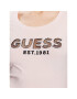 Guess Тишърт Mesh Logo W3GI35 J1300 Розов Slim Fit - Pepit.bg