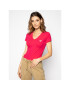 Guess Тишърт Mini Triangle Tee W0GI13 J1300 Розов Slim Fit - Pepit.bg
