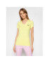 Guess Тишърт Mini Triangle W1GI17 J1311 Жълт Slim Fit - Pepit.bg