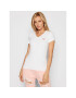 Guess Тишърт Mini Triangle W1YI1A J1311 Бял Slim Fit - Pepit.bg