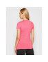 Guess Тишърт Mini Triangle W1YI1A J1311 Розов Slim Fit - Pepit.bg