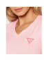 Guess Тишърт Mini Triangle W1YI1A J1311 Розов Slim Fit - Pepit.bg