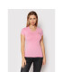 Guess Тишърт Mini Triangle W1YI1A J1311 Розов Slim Fit - Pepit.bg