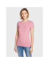 Guess Тишърт Mini Triangle W2YI44 J1311 Розов Slim Fit - Pepit.bg