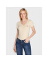 Guess Тишърт Mini Triangle W2YI45 J1311 Бежов Slim Fit - Pepit.bg