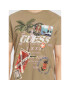 Guess Тишърт Nautical Collage M3GI38 KBDL0 Зелен Regular Fit - Pepit.bg