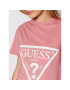 Guess Тишърт O1GA21 K8HM0 Розов Regular Fit - Pepit.bg