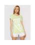 Guess Тишърт O1GA56 JA911 Зелен Regular Fit - Pepit.bg
