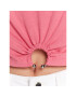 Guess Тишърт Piercing W3GI23 JA914 Розов Boxy Fit - Pepit.bg