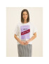 Guess Тишърт Punk W01I0K I3Z00 Бял Oversize - Pepit.bg