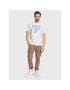 Guess Тишърт Reflective Logo M3GI44 K9RM1 Бял Slim Fit - Pepit.bg