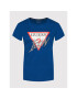 Guess Тишърт Sparkle Icon W2RI07 I3Z11 Тъмносин Regular Fit - Pepit.bg