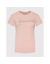 Guess Тишърт Split Script Logo W1BI22 KAKZ1 Розов Slim Fit - Pepit.bg
