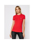 Guess Тишърт Ss Cn Mini Triangle W1RI04 J1311 Червен Slim Fit - Pepit.bg