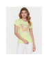 Guess Тишърт Triangle Flowers W3GI41 J1314 Зелен Slim Fit - Pepit.bg