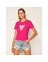 Guess Тишърт Triangle Logo W0YI57 K8HM0 Розов Regular Fit - Pepit.bg